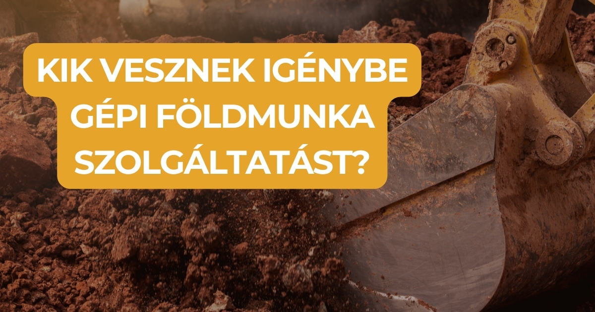 Építkezési területen dolgozó markológép, amely földmunkákat végez egy új épület alapozásához.